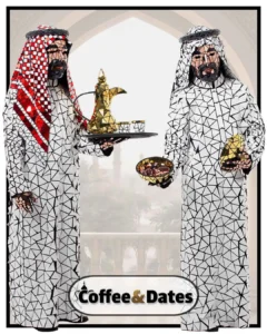 traditional Arabian welcoming act