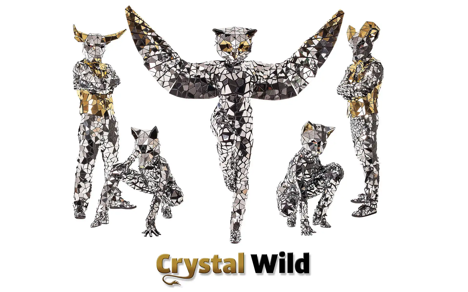mirror animal costumes