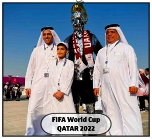 football mirror costume FIFA World Cup 2022