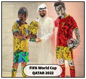 football mirror costume FIFA World Cup 2022