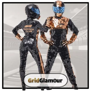 luxury F1 mirror racing costumes