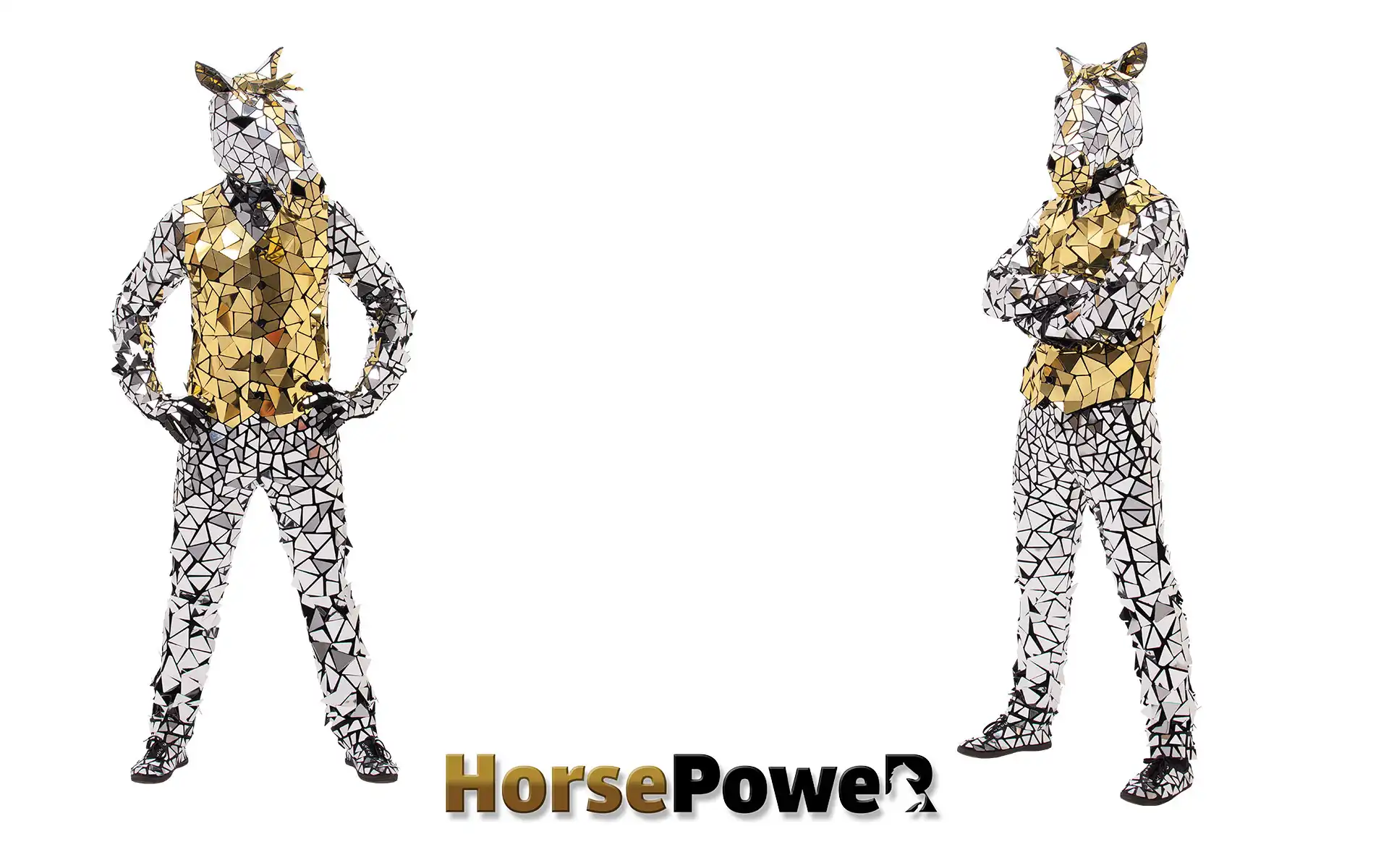 horse mirror costumes
