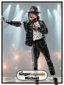 Michael Jackson lookalike mirror costume