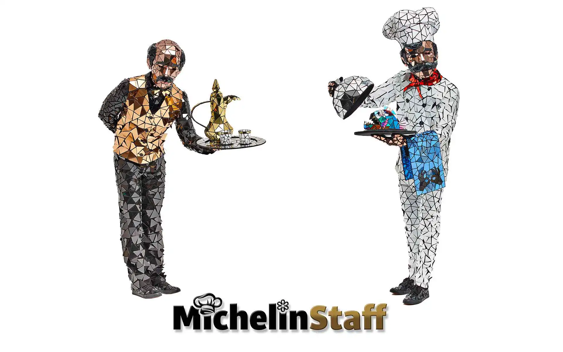 chef and waiter