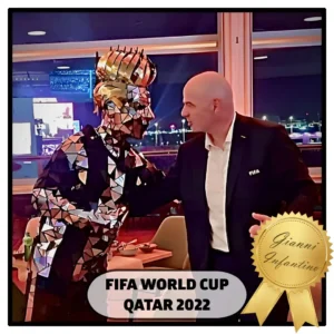 football mirror costume FIFA World Cup 2022
