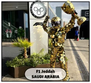 F1 mirror racing winners costumes