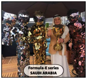 F1 mirror racing winners costumes