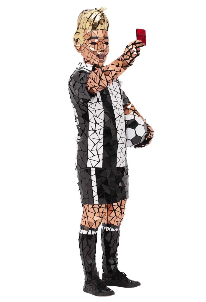football mirror costume referee