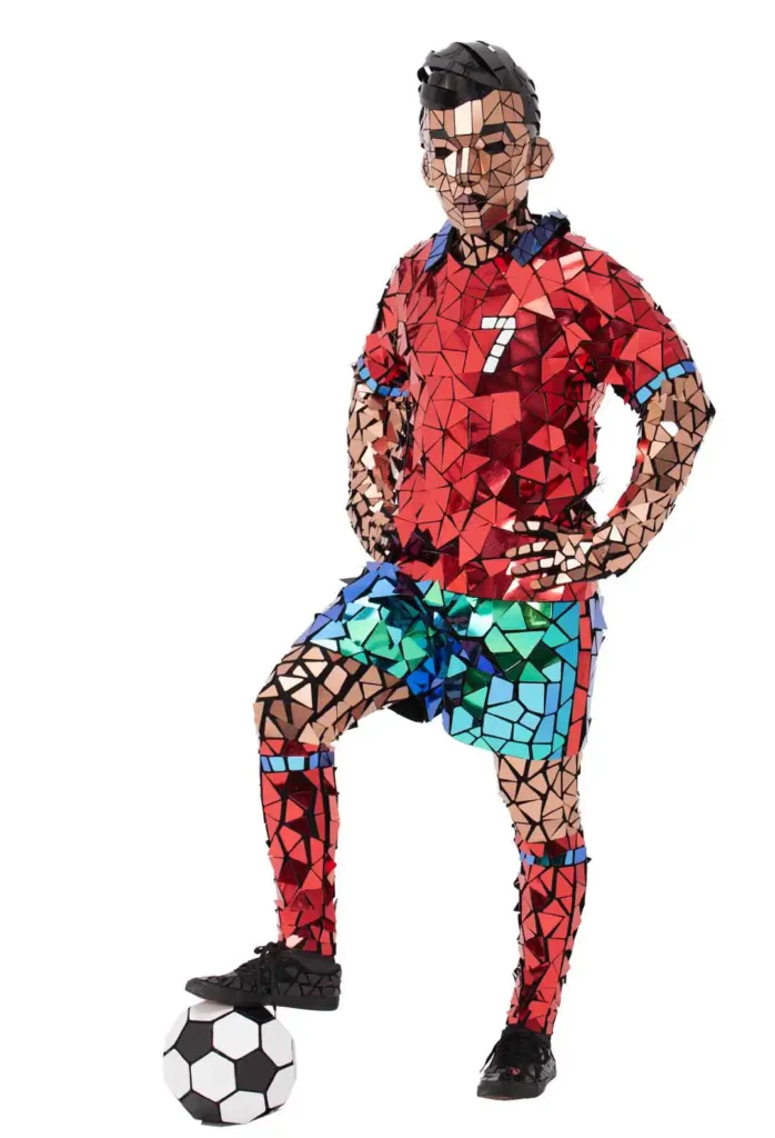 football mirror costume Cristiano Ronaldo cr7