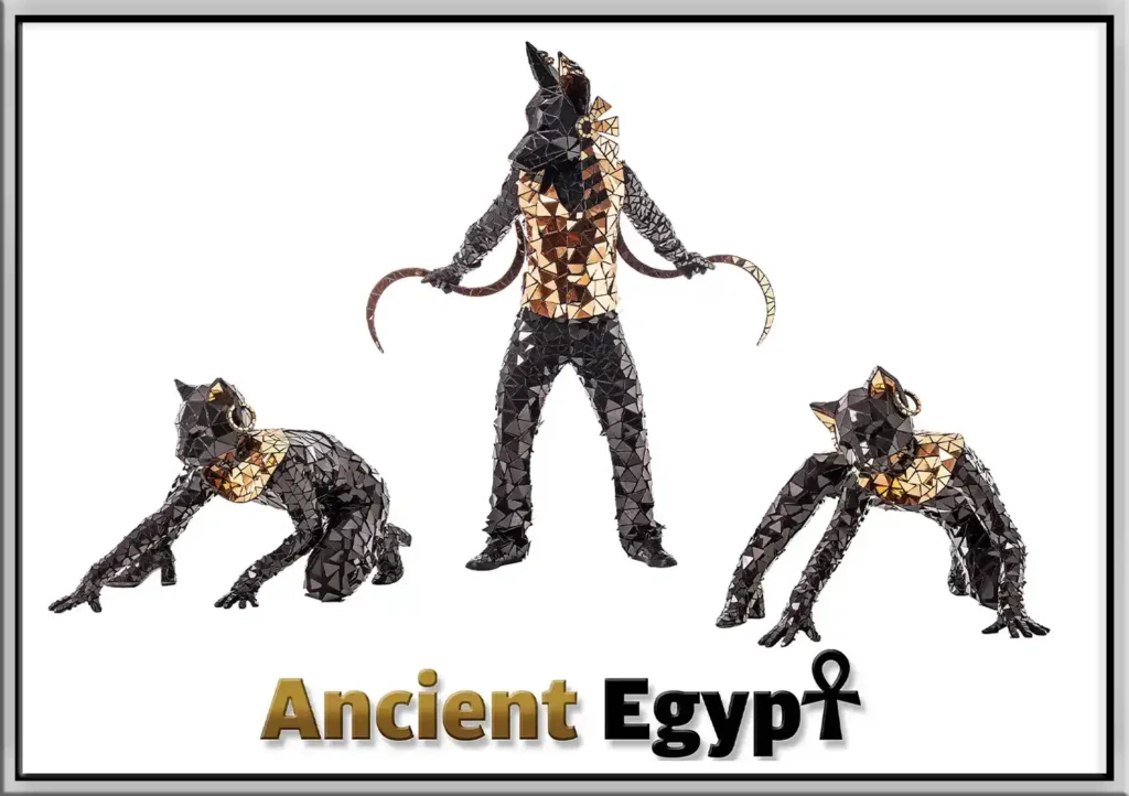 ancient Egypt mirror costumes