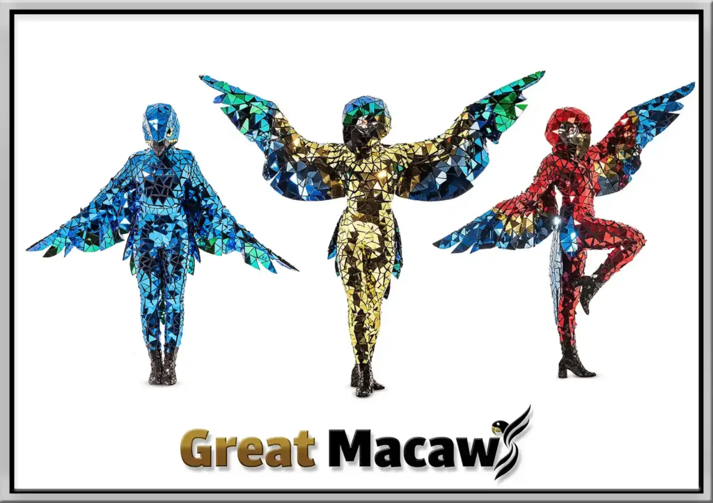 mirror parrot costumes