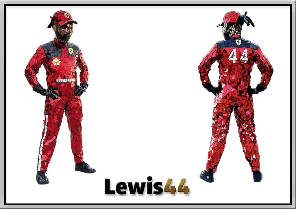 F1 Lewis Hamilton mirror costume